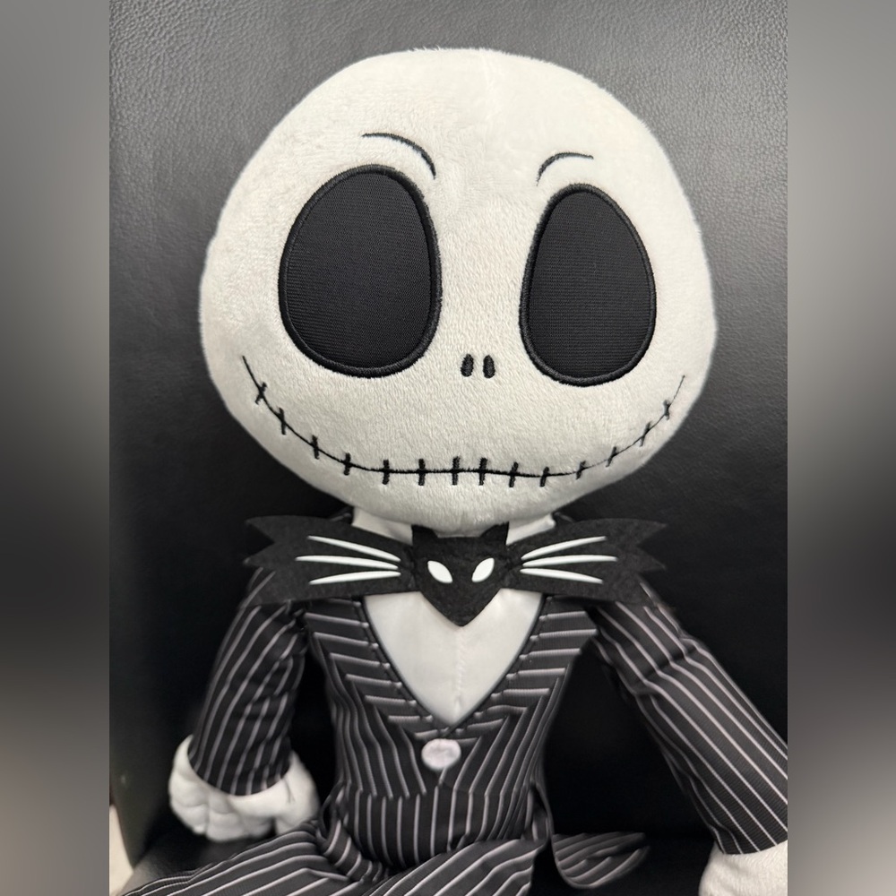 Disney Tim Burtons Nightmare Before Christmas Jack Skellington Plush